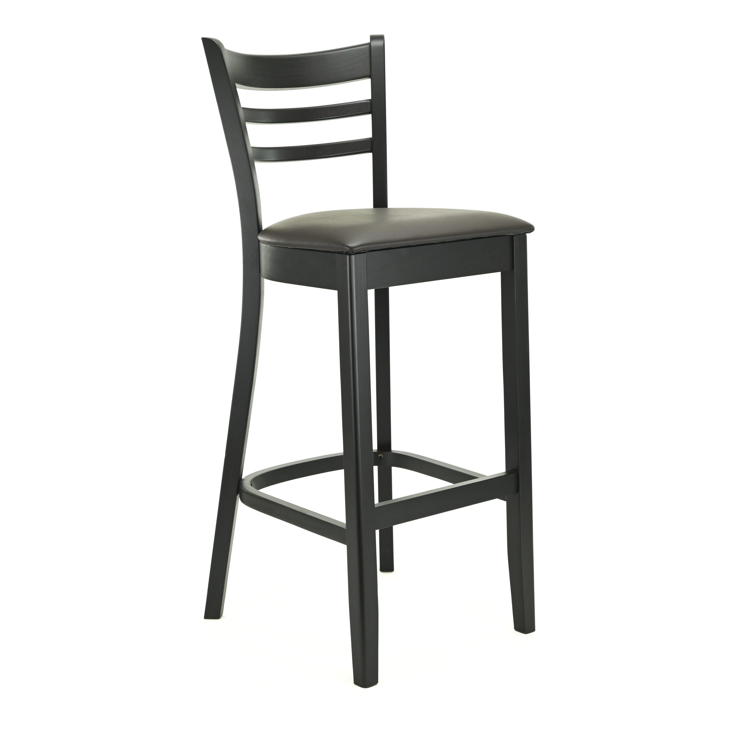 Taburet de bar-Hugo-Negru-1