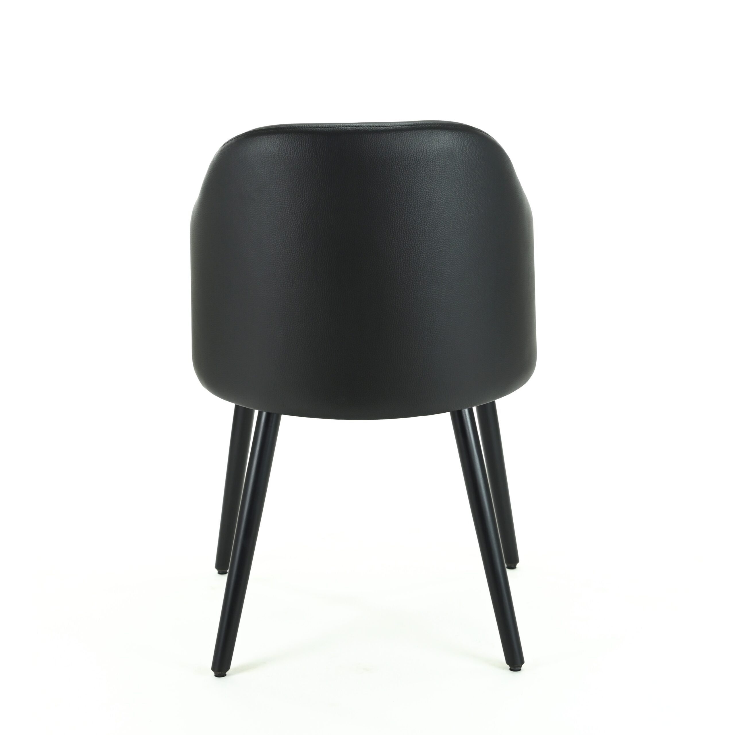Claire-chair-imitație-piele-negru-4