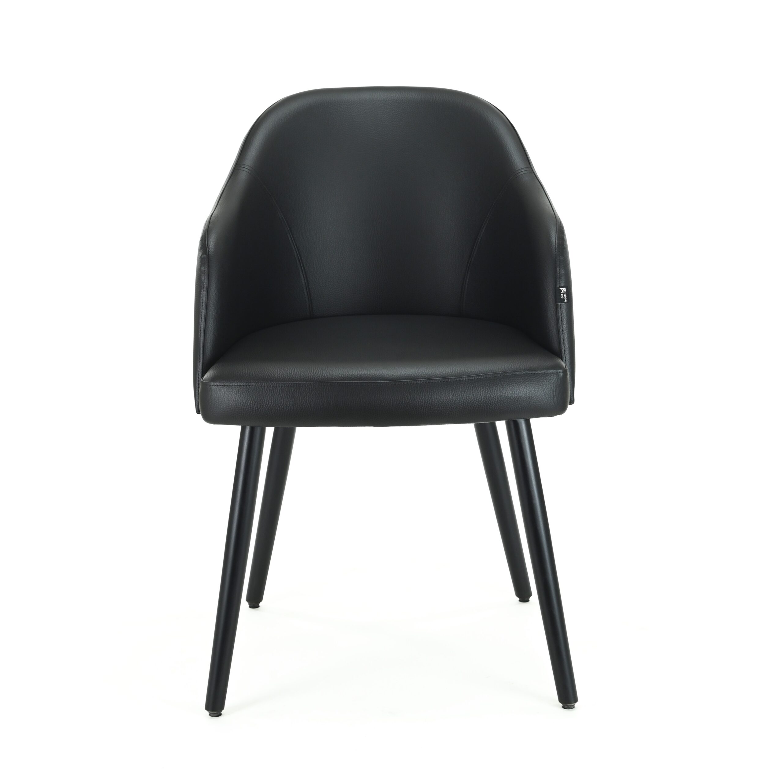 Claire-chair-imitație-piele-negru-3