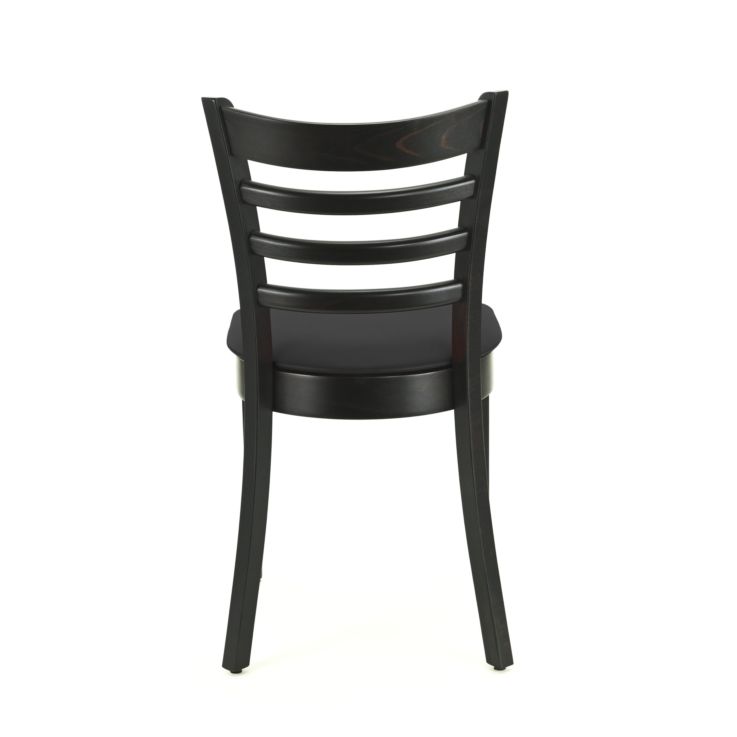 Hugo scaun din lemn negru 3