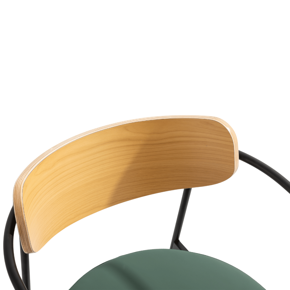 Bristol cu brațe tapițerie verde 5.png