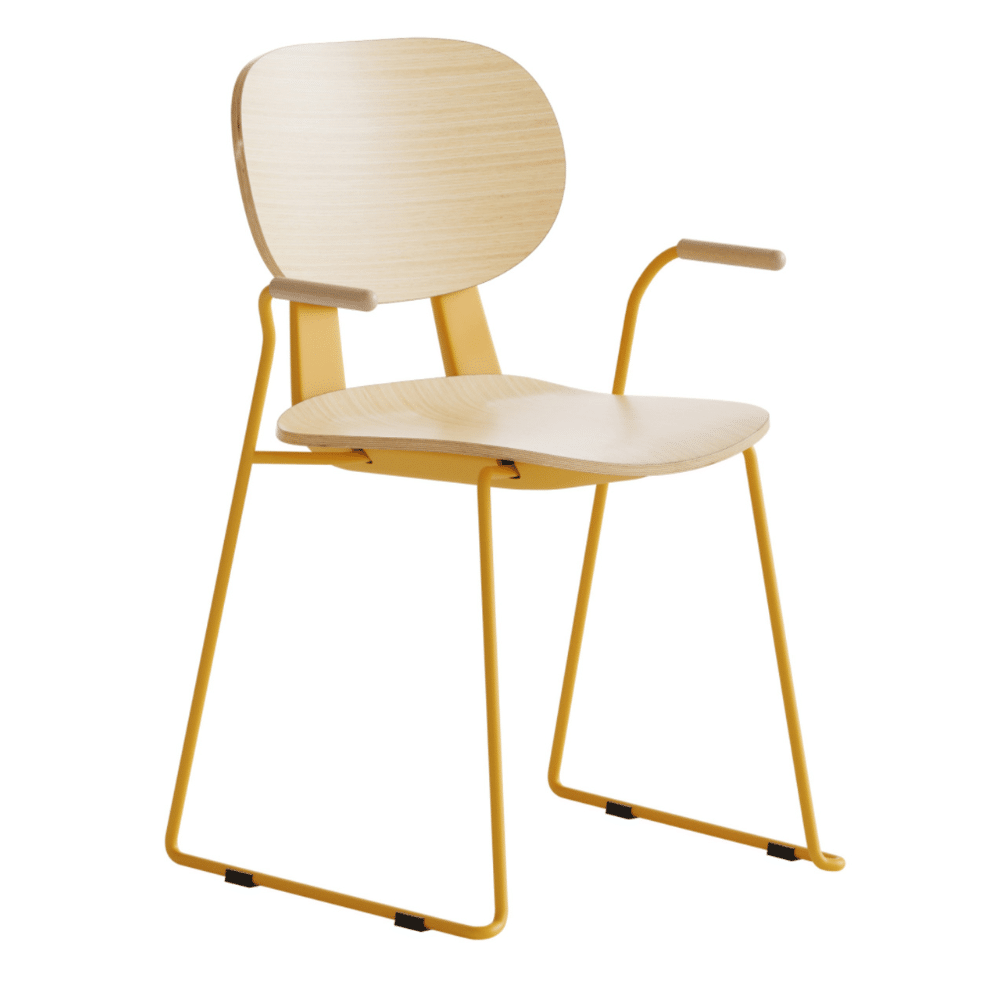 York 2 armrests galben muștar.png