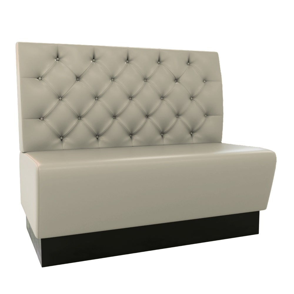 Amsterdam Kunstleder Chesterfield taupe