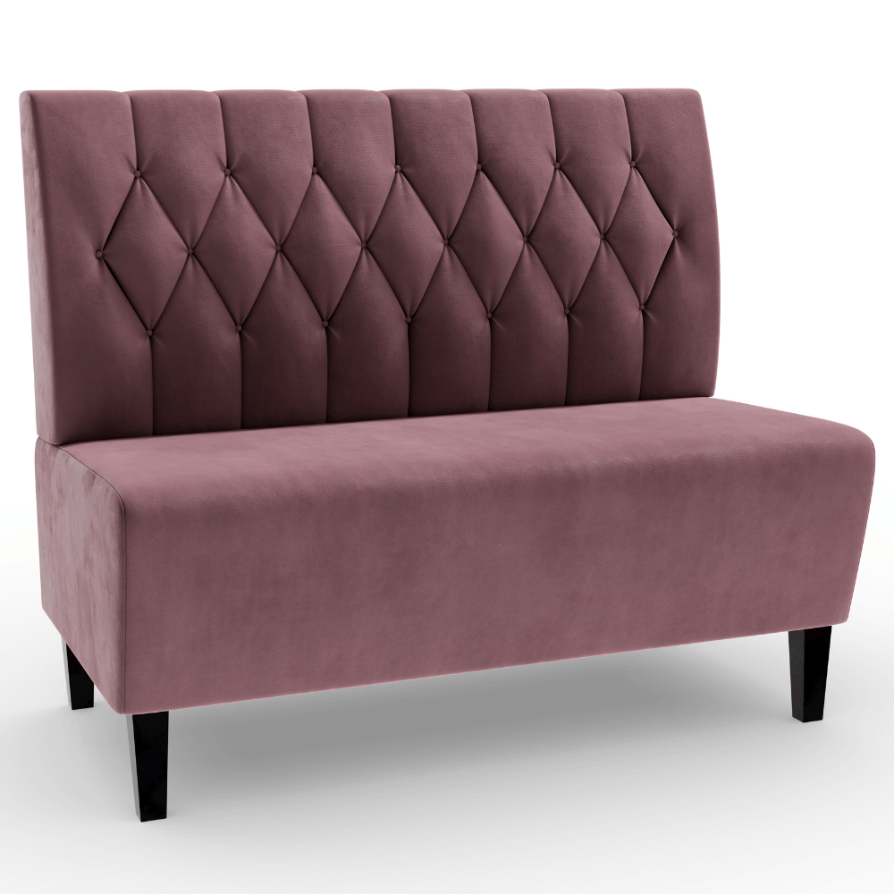 Paris Samtstoff Diamant rosa