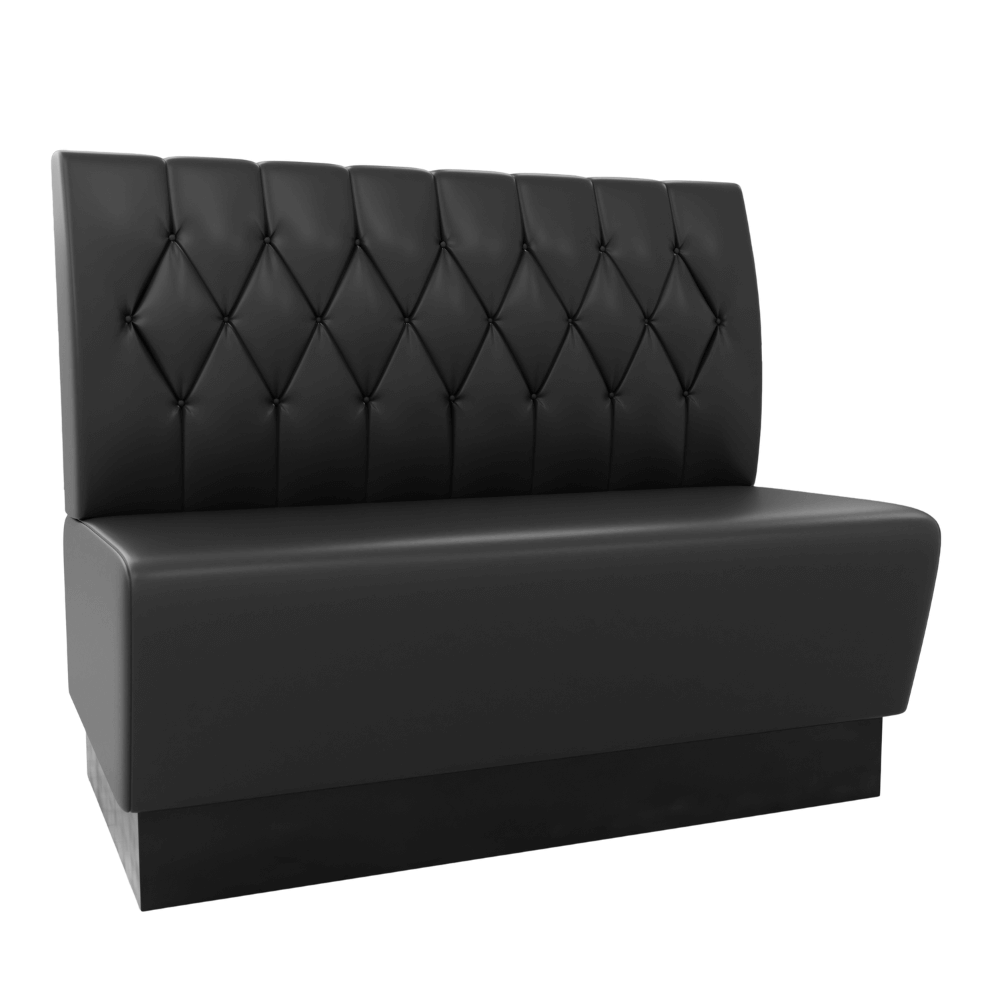 Amsterdam faux piele diamant negru