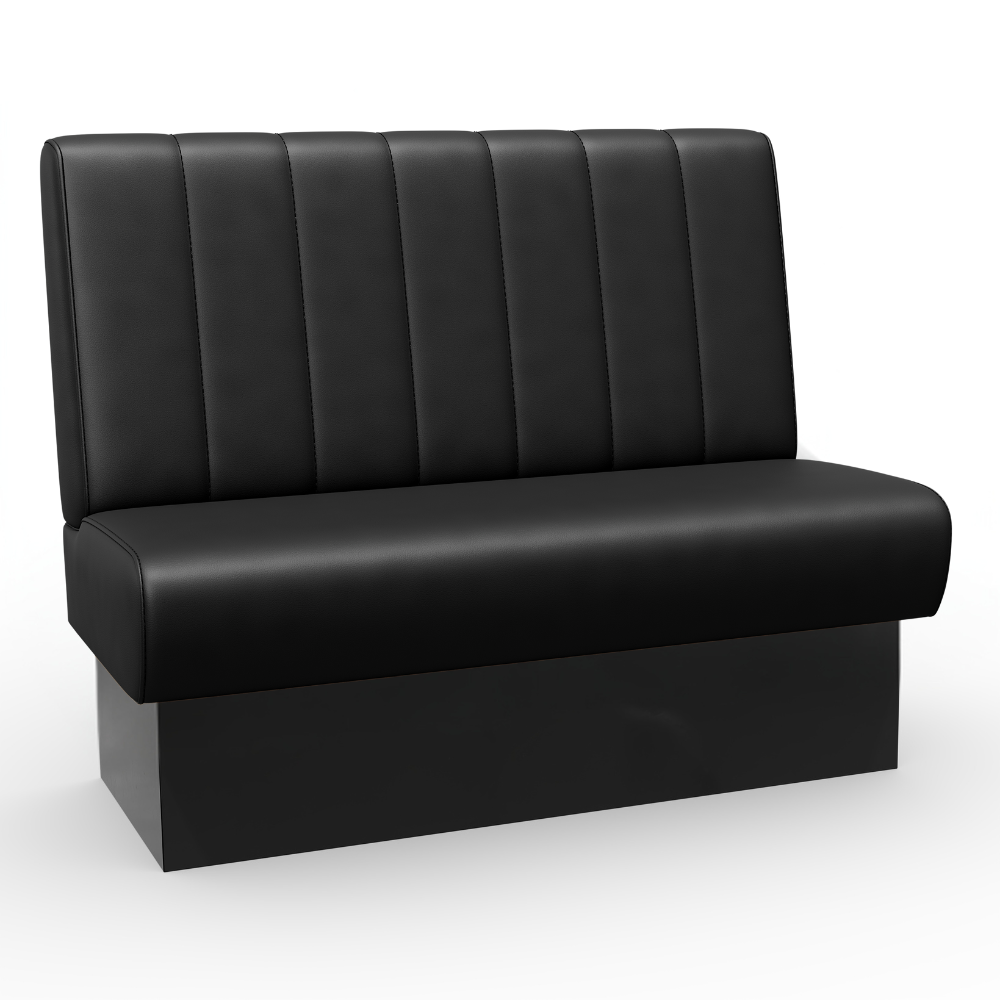 Classic banc vertical faux piele negru.png